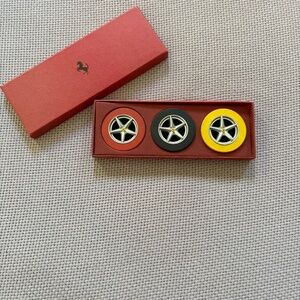 Ferrari wheel eraser set